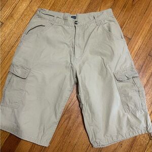 Fubu Collection Vintage Y2K Cargo Rip Stop Shorts Cotton Outdoor Men's Size 34